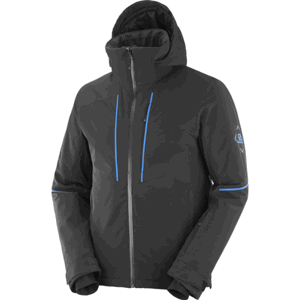 Salomon EDGE JACKET M Pánska lyžiarska bunda, čierna, veľkosť M