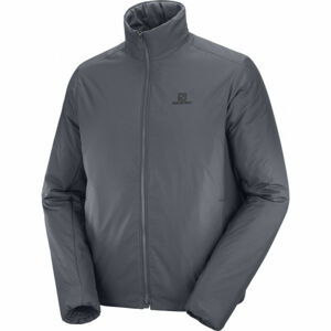 Salomon OUTRACK INSULATED JACKET M sivá M - Pánska bunda