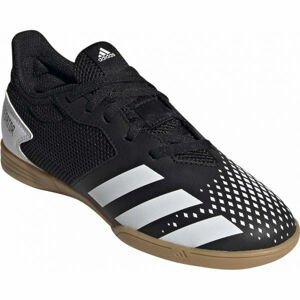 adidas PREDATOR 20.4 IN SALA J Detská halová obuv, čierna, veľkosť 35.5