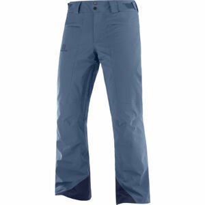 Salomon BRILLIANT PANT M Pánske lyžiarske nohavice, modrá, veľkosť XL