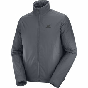 Salomon OUTRACK INSULATED JACKET M sivá XXL - Pánska bunda