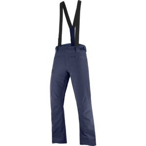 Salomon STANCE PANT M Pánske lyžiarske nohavice, tmavo modrá, veľkosť