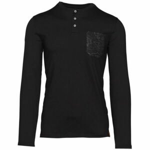 Northfinder RODZER Pánske tričko s potlačou, čierna, veľkosť