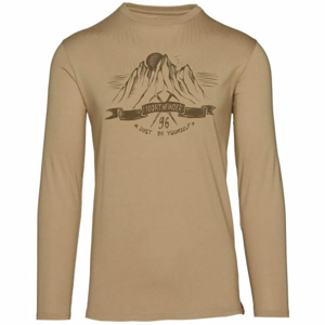 Northfinder ORGEJ Pánske tričko, hnedá, veľkosť