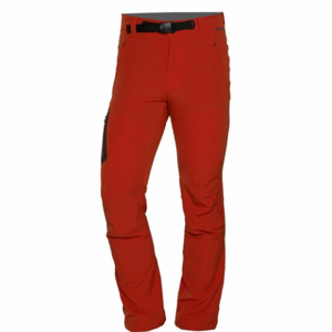 Northfinder SOLER Pánske  trekingové nohavice, červená,čierna, veľkosť