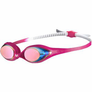 Arena SPIDER MIRROR Juniorské plavecké okuliare, ružová, veľkosť os