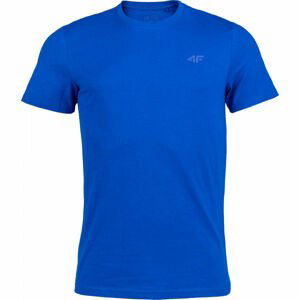 4F MEN´S T-SHIRT modrá S - Pánske tričko