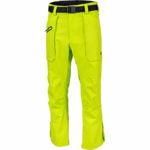 4F MEN´S SKI TROUSERS Pánske lyžiarske nohavice, reflexný neón, veľkosť M