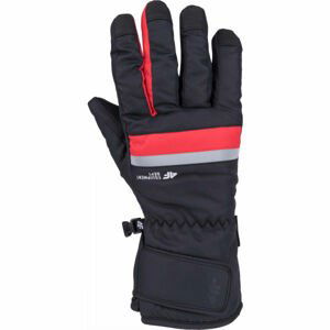 4F SKI GLOVES Lyžiarske rukavice, čierna, veľkosť L