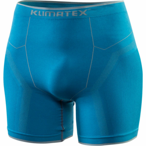 Klimatex MARTON Pánske funkčné bezšvové boxerky, modrá,sivá, veľkosť