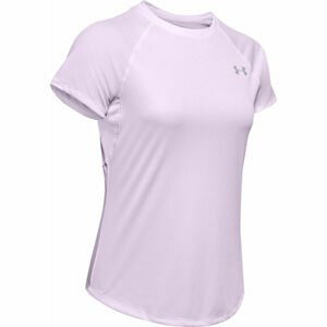 Under Armour SPEED STRIDE SHORT SLEEVE Dámske tričko, fialová, veľkosť L