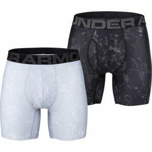 Under Armour TECH 6IM NOVELTY 2 PACK sivá L - Pánske šortky