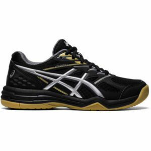 Asics UPCOURT 4 GS Detská halová obuv, čierna, veľkosť 36