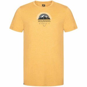 Loap BEMOL Pánske tričko, žltá, veľkosť S