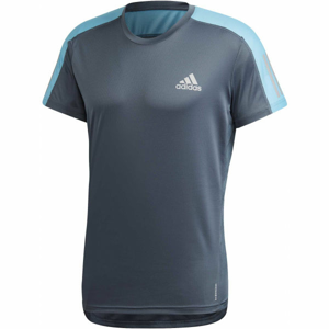 adidas OWN THE RUN TEE modrá XXL - Pánske tričko