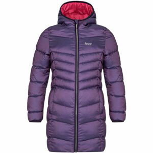 Loap IDUZIE Dievčenský zimný kabát, fialová, veľkosť 158-164
