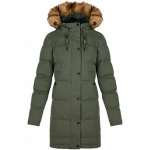 Loap NANNA Dámsky kabát, zelená, veľkosť XS
