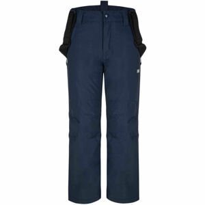 Loap FUXI Detské lyžiarske nohavice, tmavo modrá, veľkosť 146
