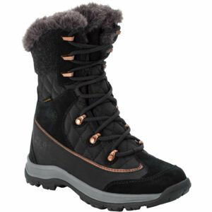 Jack Wolfskin ASPEN TEXAPORE HIGH W Dámska zimná obuv, čierna, veľkosť 39.5