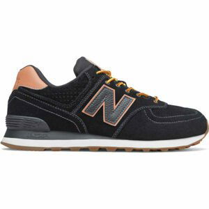 New Balance ML574XAB Pánska voľnočasová obuv, čierna, veľkosť 42.5