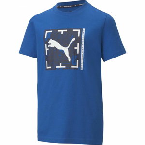 Puma ACTIVE SPORTS GRAPHIC TEE B Pánske tričko, modrá, veľkosť 140