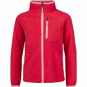 Columbia FAST TREK II FULL ZIP Detská flísová mikina, červená, veľkosť L