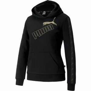 Puma AMPLIFIED HOODIE FL čierna XL - Dámska mikina