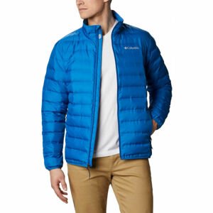 Columbia LAKE 22 DOWN HOODED JACKET Pánska páperová bunda, modrá, veľkosť L