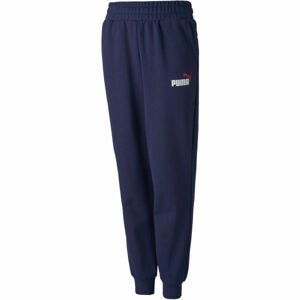 Puma ESS 2 COL LOGO SWEAT PANTS tmavo modrá 140 - Športové tepláky