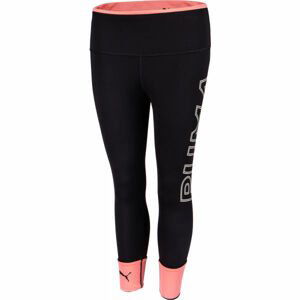 Puma MODERN SPORTS FOLD UP 7/8TIGHT Dámske legíny, čierna, veľkosť M