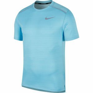 Nike DRY MILER TOP SS M modrá S - Pánske bežecké tričko