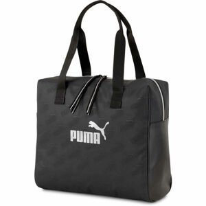 Puma CORE UP LARGE SHOPPER Dámska taška, čierna,biela, veľkosť