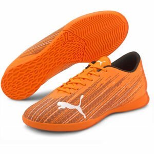 Puma ULTRA 4.1 IT Pánska halová obuv, oranžová, veľkosť 40.5