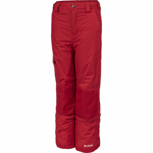 Columbia Y BUGABOO II PANT červená S - Detské zateplené nohavice