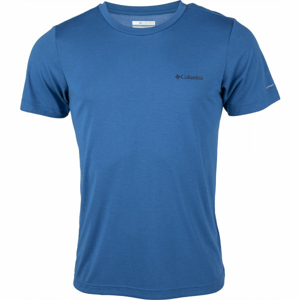 Columbia MAXTRAIL™ SS LOGO TEE modrá S - Pánske tričko