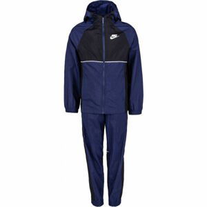 Nike NSW WOVEN TRACK SUIT Detská súprava, tmavo modrá, veľkosť S