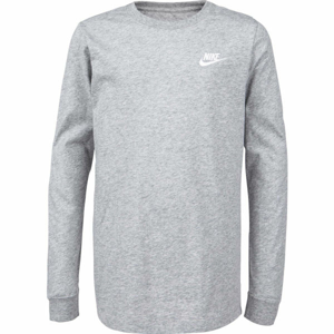 Nike NSW TEE LS EMB FUTURA B  S - Chlapčenské  tričko s dlhým rukávom