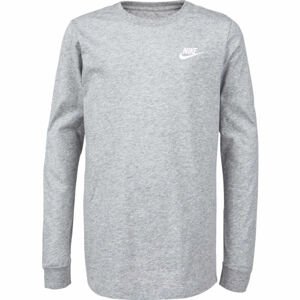 Nike NSW TEE LS EMB FUTURA B  L - Chlapčenské  tričko s dlhým rukávom