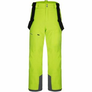 Loap FORTY Pánske lyžiarske nohavice, reflexný neón, veľkosť S
