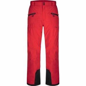 Loap OLIO Pánske lyžiarske nohavice, červená, veľkosť S