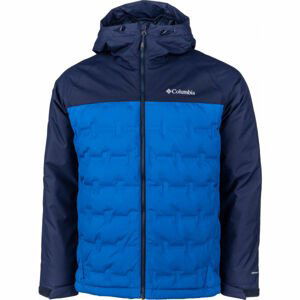 Columbia M GRAND TREK DOWN JACKET Pánska bunda, modrá, veľkosť XL