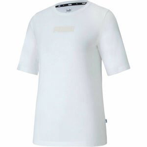 Puma MODERN BASICS TEE Dámske tričko, biela, veľkosť