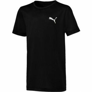 Puma ACTIVE TEE B Chlapčenské tričko, čierna, veľkosť 140