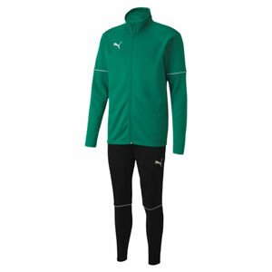 Puma TEAM GOAL TRACKSUIT CORE JR Chlapčenská  tepláková súprava, zelená, veľkosť 128