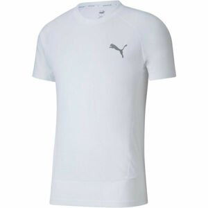 Puma EVOSTRIPE  TEE Pánske športové tričko, biela, veľkosť