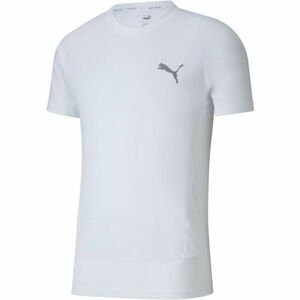Puma EVOSTRIPE  TEE Pánske športové tričko, biela, veľkosť XXL