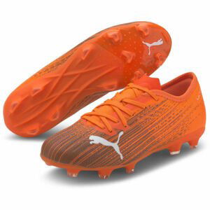 Puma ULTRA 2.1 FG/AG JR Detské kopačky, oranžová, veľkosť 35.5