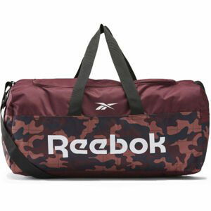 Reebok ACT CORE GR M GRIP Športová taška, vínová,čierna,biela, veľkosť