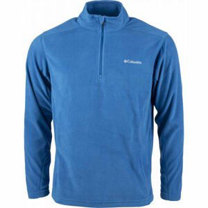 Columbia KLAMATH RANGE II HALF ZIP Pánska outdoorová mikina, modrá, veľkosť XL