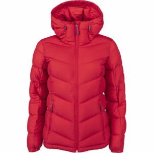 Columbia PIKE LAKE HOODED JACKET Dámska zimná bunda, červená, veľkosť S